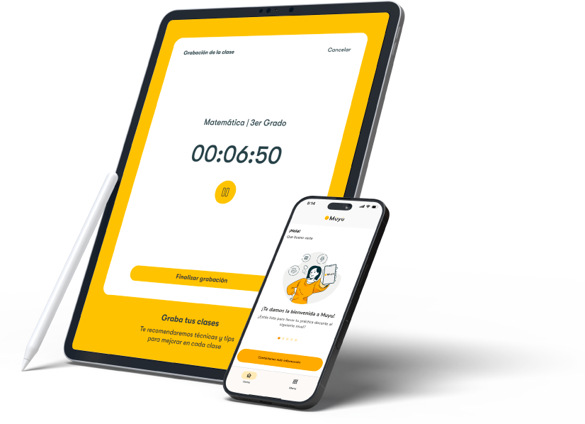 muyu app on tablet